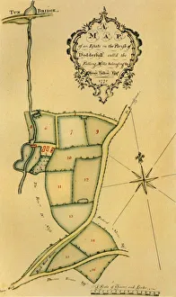 Inscription Prints: The Estate of Charles Henry Talbot, Dodderhill, 1770, (1944). Creator: Unknown