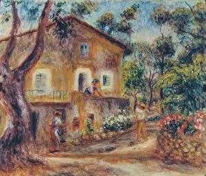 Museo Soumaya Prints: The estate of Les Collettes at Cagnes, 1912. Creator: Renoir, Pierre Auguste (1841-1919)