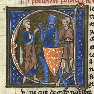 Feudalism Gallery: Three Estates: Cleric, Knight, and Peasant. From: Image du monde by Aldobrandino of Siena
