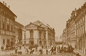 The Estates Theatre in Prague, Early 19th cen