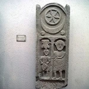 Arte Gallery: Estela Funeraria Arte Romano Museo Municipal De Vigo