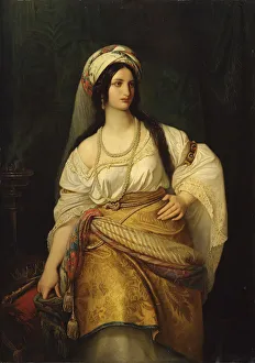 Jewish Collection: Esther, 19th century. Artist: Hermann Anschutz