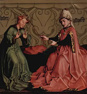 Esther before Ahasuerus, 1435. Creator: Konrad Witz