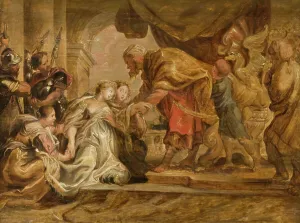 Esther and Ahasuerus. Creator: Unknown