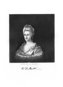 John Gilmary Prints: Esther De Berdt Reed, American Revolutionary War patriot, 1872
