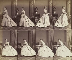 Disderi Gallery: Esther David, 1866. Creator: Andre-Adolphe-Eugene Disderi