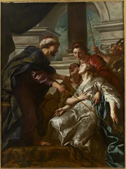 Esther fainting before Ahasuerus, 1730