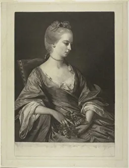 Reynolds Joshua Prints: Esther Jacobs, c. 1760. Creator: John Spilsbury