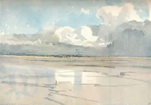 River Dee Gallery: The Estuary of the Dee, c1877-1906, (1906). Artist: Francis Job Short