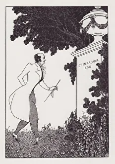 Publishing House Gallery: Et in Arcadia Ego, from The Savoy No. 8, 1896. Creator: Aubrey Beardsley