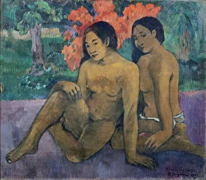 Cloisonism Collection: Et l or de leur corps (Et l or de leur corps). Artist: Gauguin, Paul Eugene Henri (1848-1903)