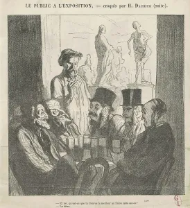 Et toi, qu'est-ce que tu trouves de meilleur... 19th century. Creator: Honore Daumier