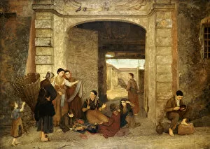 Canziani Gallery: The Eternal Door (Cairate, Lombardy), 1876. Creator: Louisa Starr