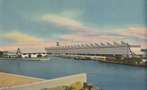 Atlantico Gallery: Eternit Asbestos-Cement Roofing Material Factory, Barranquilla, c1940s