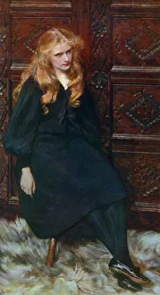 Sombre Prints: Ethel, 1897, (1912). Artist: Ralph Peacock