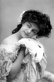 Ethel Oliver, actress, 1900s.Artist: Rapid Photo Company