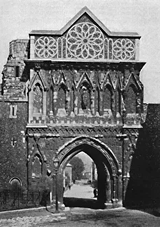 Norwich Prints: The Ethelbert Gate, Norwich, 1892, (1903)