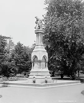 Anesthesia Prints: Ether Monument, Public Garden, Boston, between 1900 and 1906. Creator: Unknown