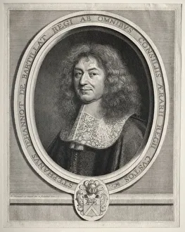 Robert Nanteuil Prints: Etienne Jehannot de Bartillat, 1666. Creator: Robert Nanteuil (French, 1623-1678)