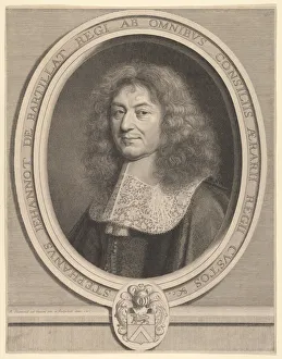 Etienne Prints: Etienne Jehannot de Bartillat, ca. 1666. Creator: Robert Nanteuil