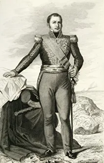 Boilly Gallery: Etienne Maurice Gerard, 1804, (1839). Creator: Julien Leopold Boilly