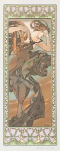 Mucha Gallery: Etoile Du Soir (The Evening Star), 1902. Creator: Mucha, Alfons Marie (1860-1939)