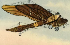 Euge Prints: Etrich Rumpler-Taube plane, 1909, (1932). Creator: Unknown