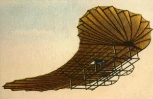 Glider Prints: Etrichs Zanonia glider, 1906. (1932). Creator: Unknown