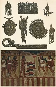 Etruscan Antiquities from Clusium, Vulsinii, Vulci and Caere, 500 BC, (1902)