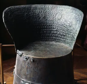 Etruscan Bronze Funerary Chair, 7th century BC