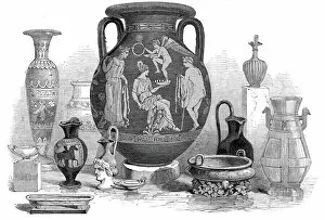 Folly Gallery: Etruscan vases, Chinese vessels, &c. 1845. Creator: Unknown