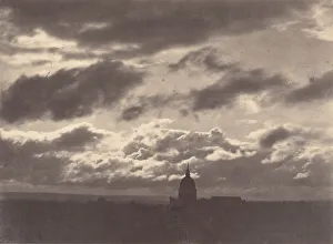 Lhotel Des Invalides Prints: Etude de ciel, 1855-56. Creator: Charles Marville