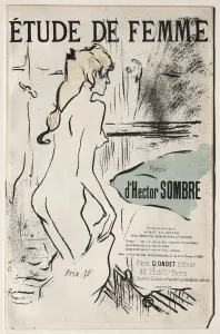 1864 1901 Prints: Etude de Femme, 1893. Creator: Henri de Toulouse-Lautrec (French, 1864-1901)