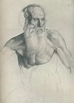 Etude De Vieillard A Longue Barbe, c1895, (1923). Artist: Alphonse Legros
