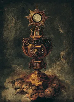 Holy Communion Prints: The Eucharist, 1660. Creator: Unknown