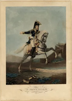 Beauharnais Collection: Eugene de Beauharnais (1781–1824), ca 1812. Artist: Anonymous