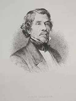 Eugene Delacroix, 1800s. Creator: Unknown
