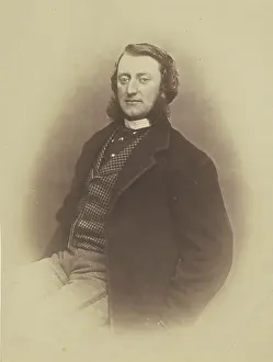 Mutton Chops Prints: Eugene Lemaitre, 1855-1859. Creator: Nadar