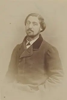 Felix Prints: Eugene Paz, journaliste, 1855-1859. Creator: Nadar