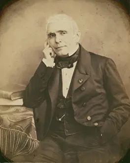 Playwright Prints: Eugene Scribe, 1855-1859. Creator: Nadar
