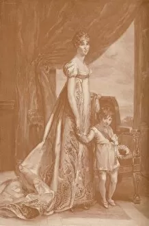 Beauharnais Collection: Eugenie-Hortense De Beauharnais - Wife of Louis Bonaparte; Queen of Holland, 1807, (1896)