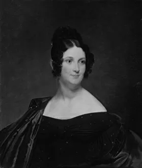 Charles Harding Gallery: Eunice Harriet Brigham, ca. 1835. Creator: Chester Harding