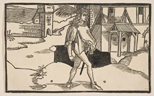 Afro Prints: Eunuchus, from The Comedie of Terence, 19th century reprint. n. d. Creator: Albrecht Durer