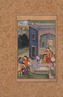 Colour On Paper Prints: European Costume Scene, c. 1590-1595. Creator: Unknown