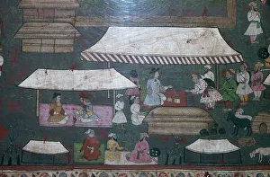 European and Indian merchants in Delhi, 17th century