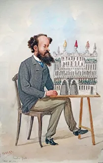 Guell Prints: Eusebi Güell, c.1889. Creator: Parera, Josep (1830-1902)