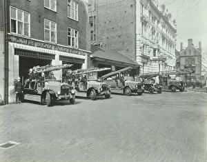 Euston Road Prints: Euston Fire Station, No 172 Euston Road, St Pancras, London, 1935