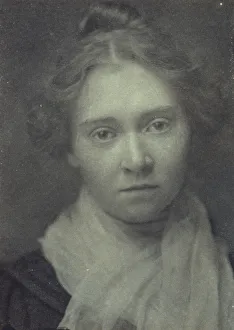 Portrait Photographs 1900 Gmgpc Prints: Eva Gamble Walborn, c1900. Creator: Hervey Wilson Minns