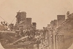 The Evacuation of Fort Sumter, April 1861, April 1861. Creator: Attributed to Alma A