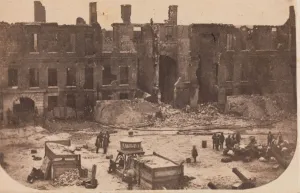 The Evacuation of Fort Sumter, April 1861, April 1861. Creator: Attributed to Alma A